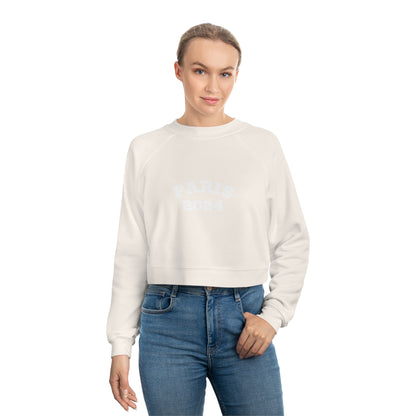 Women's Paris 2024 Cropped Fleece Pullover Printify