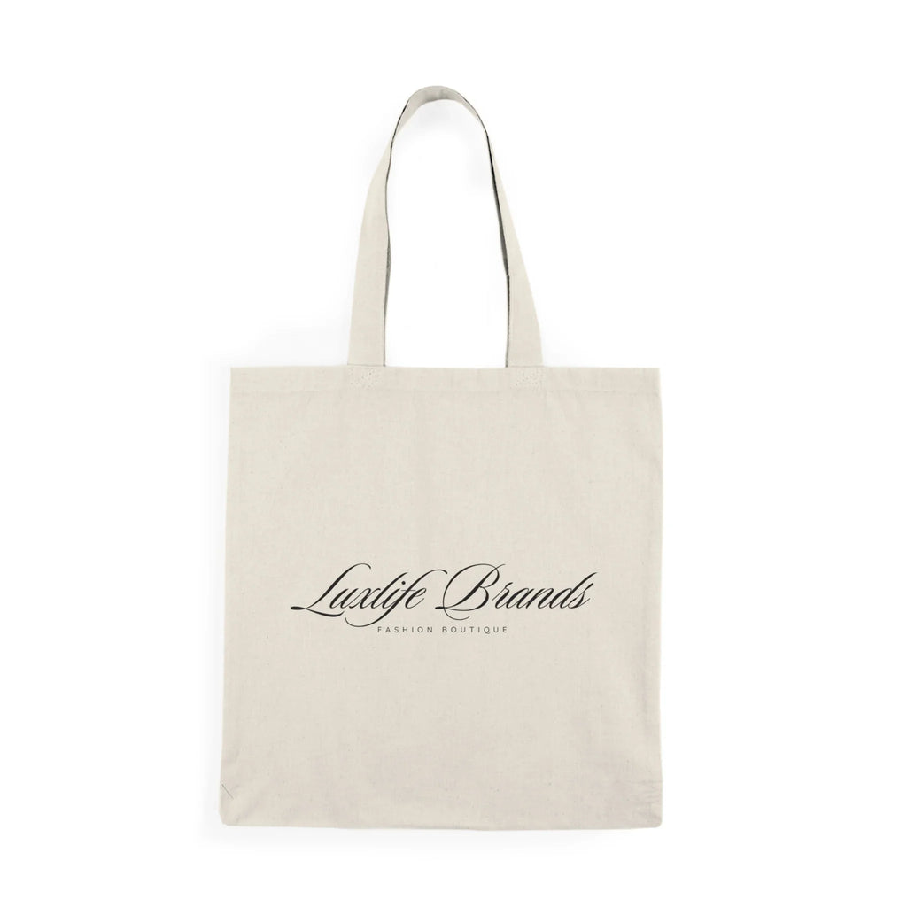 Happy Holidays Natural Tote Bag Printify