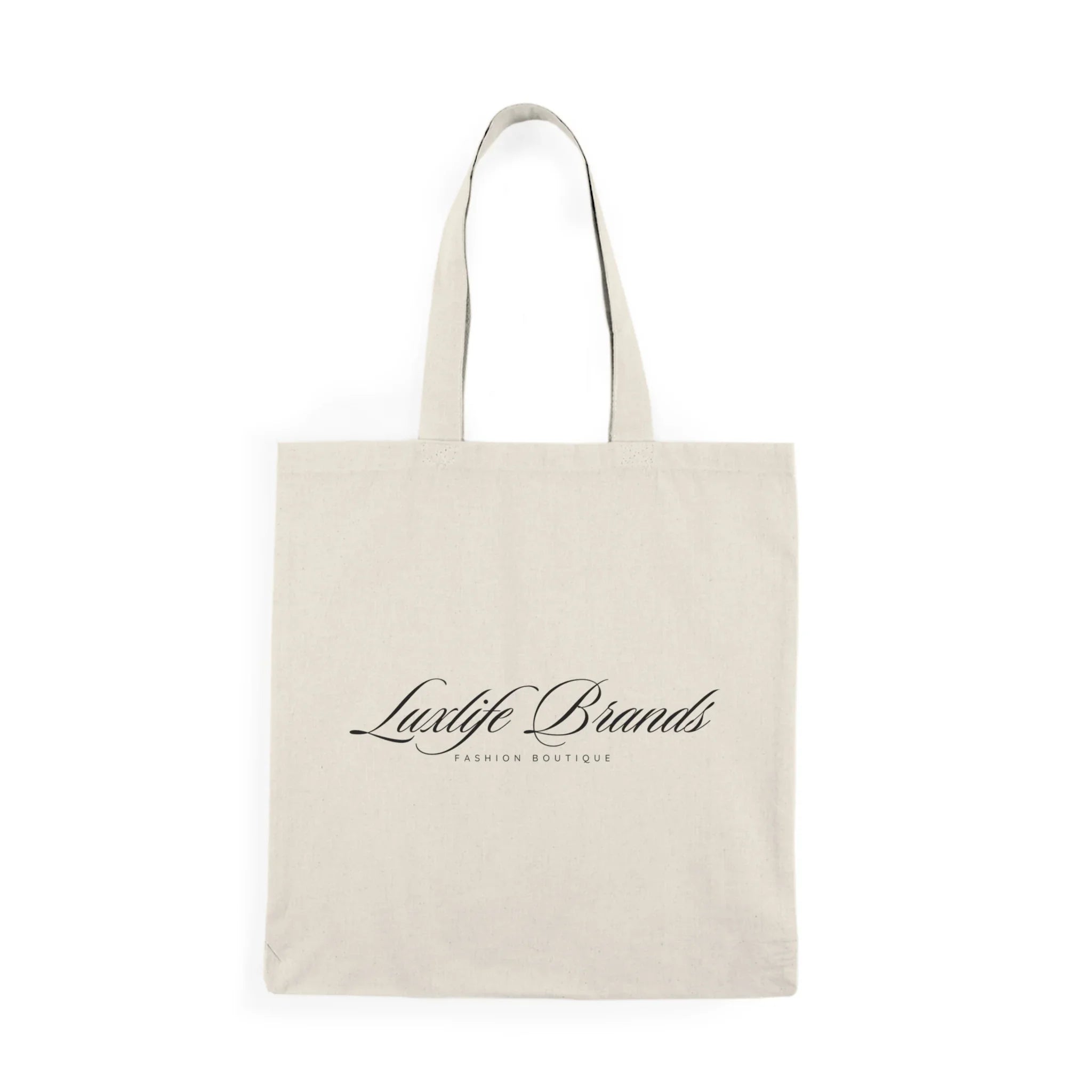 Happy Holidays Natural Tote Bag Printify