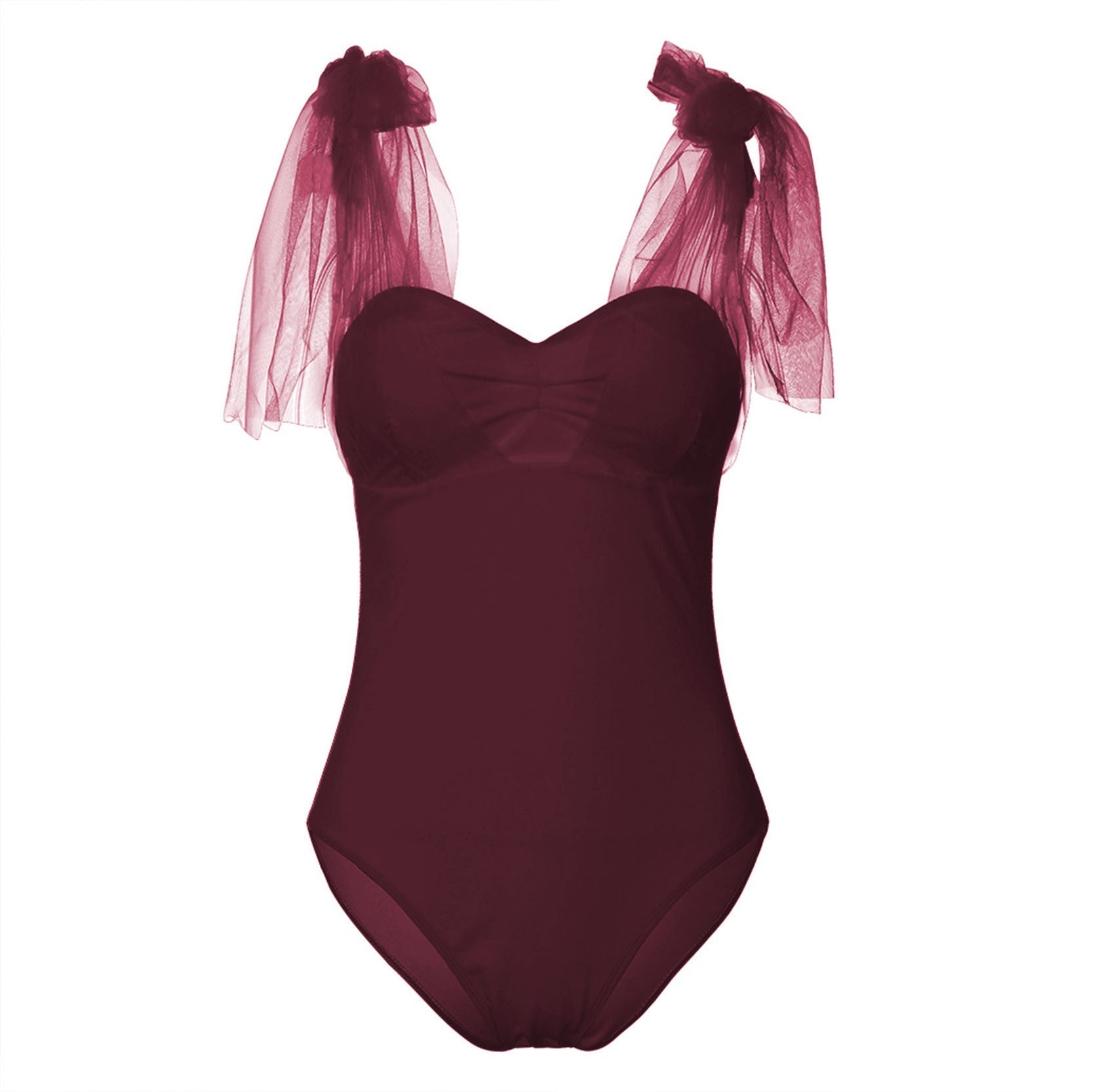 Creative Swimsuit Mesh Bandage Swimsuit Women Women Clothing Bella Mia