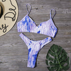 Swimwear Dyed Halo Split Swimsuit Bikini Bella Mia