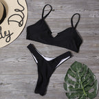 Swimwear Dyed Halo Split Swimsuit Bikini Bella Mia