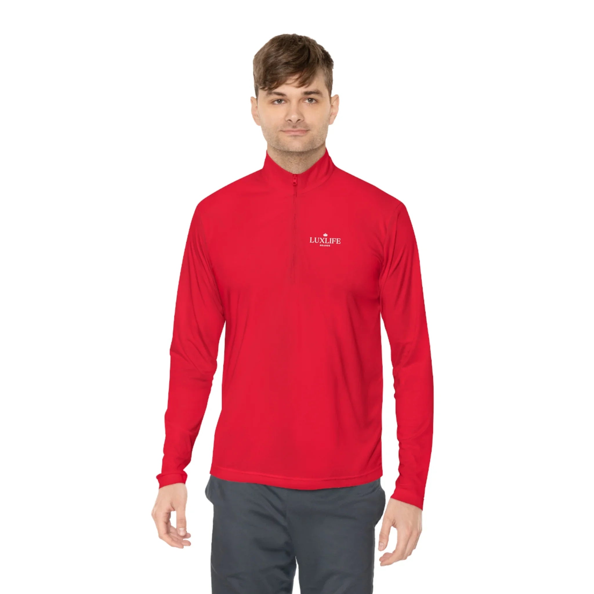 Luxlife Brands Recharge Quarter-Zip Pullover Printify