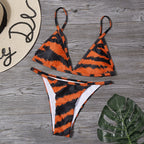 Swimwear Sexy Stripes Split Swimsuit Bikini Bella Mia