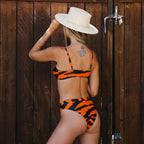 Swimwear Sexy Stripes Split Swimsuit Bikini Bella Mia