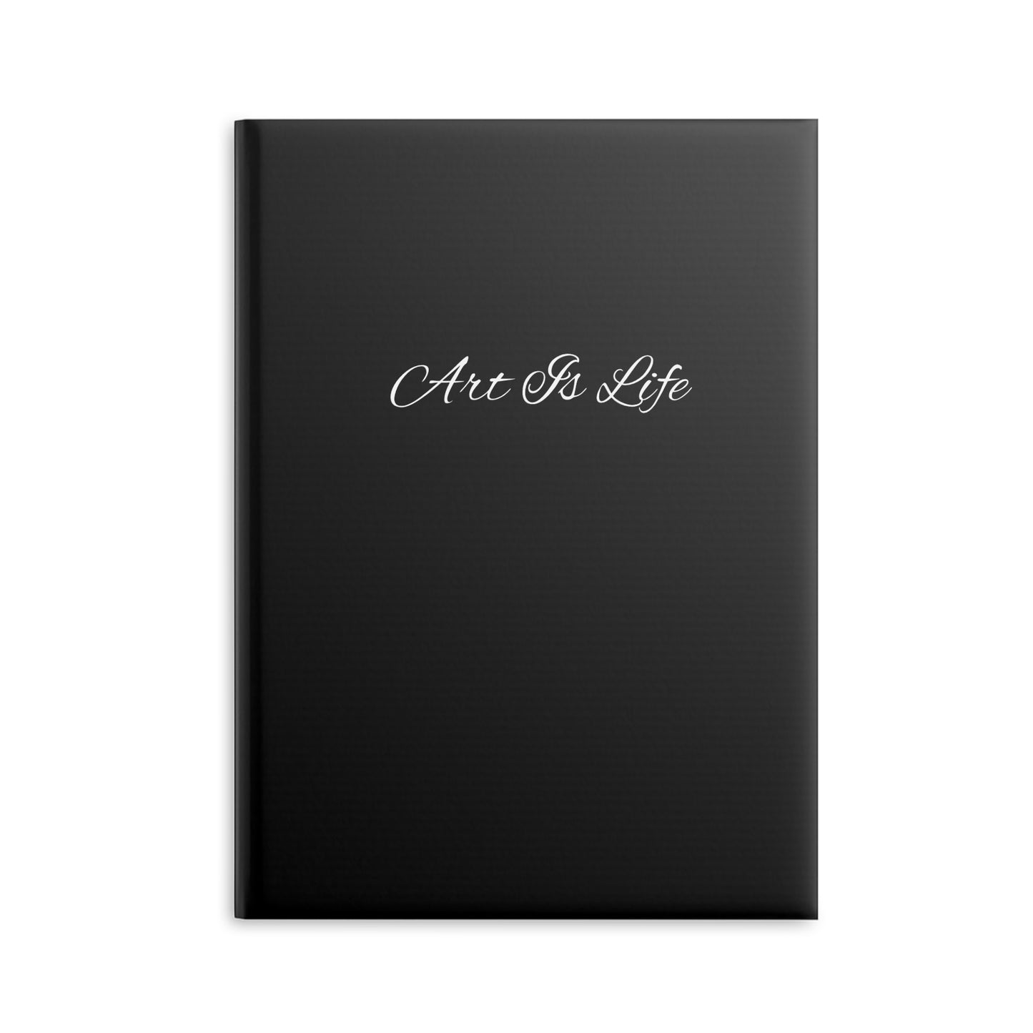 Art Is Life Blank Sheet Notebook with Puffy Cover