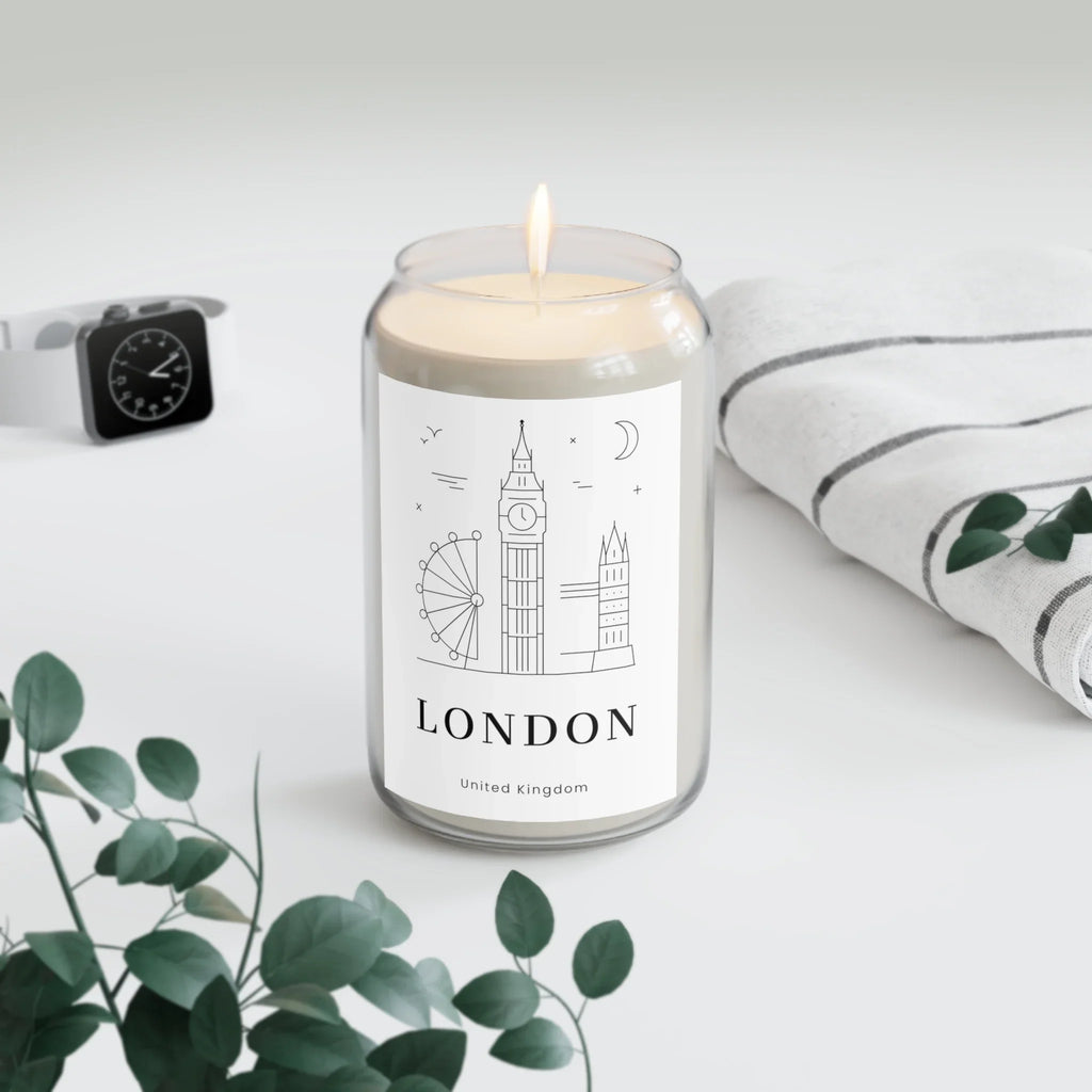 London United Kingdom Scented Candle, 13.75oz Printify