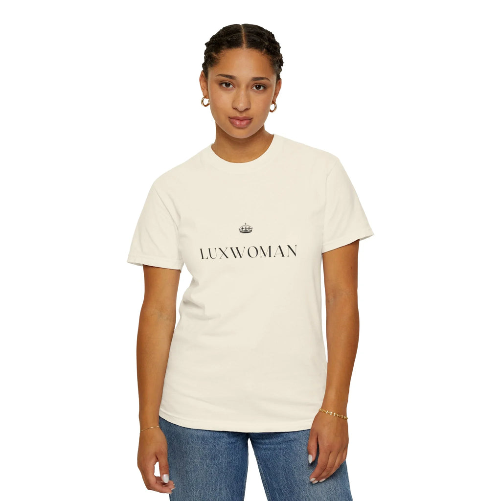 LUXWOMAN Soft 100% Cotton Comfort Tee Printify