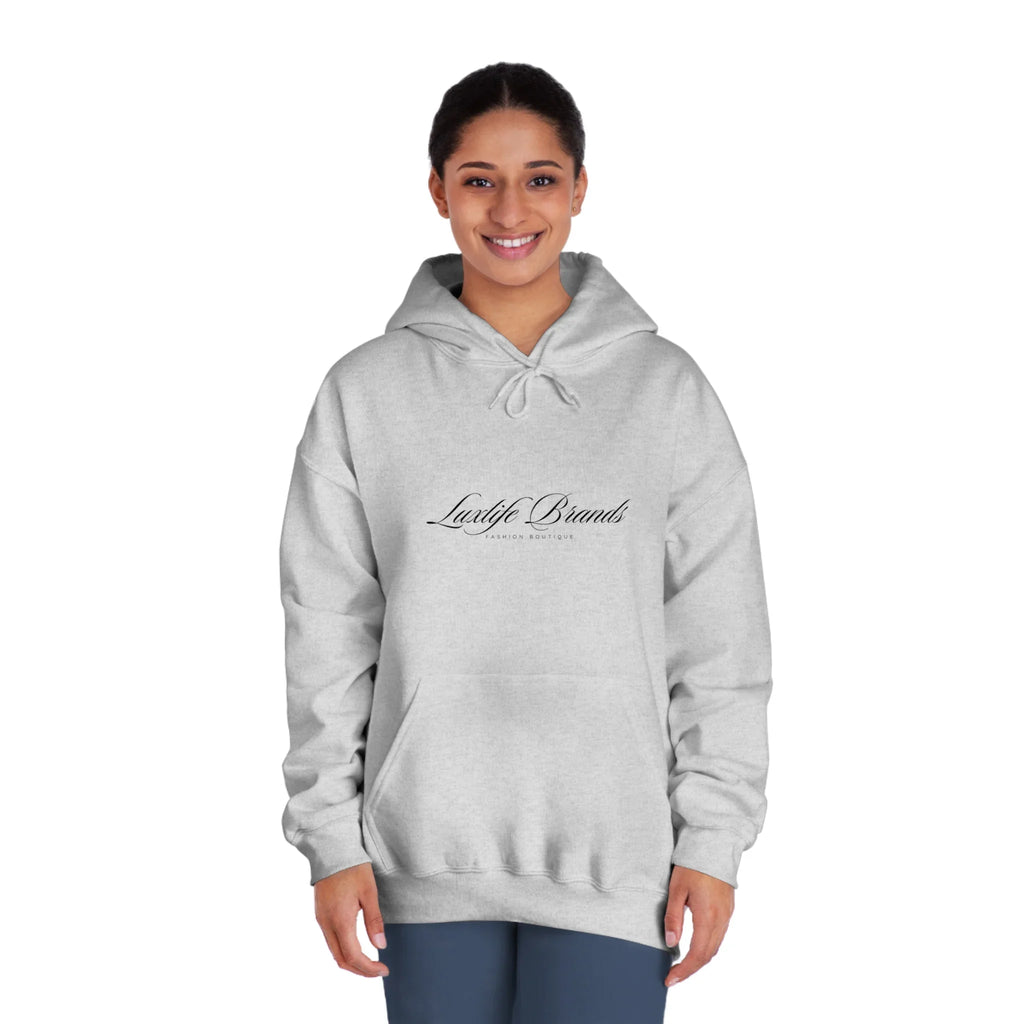 Luxlife Brands DryBlend® Hooded Sweatshirt Printify