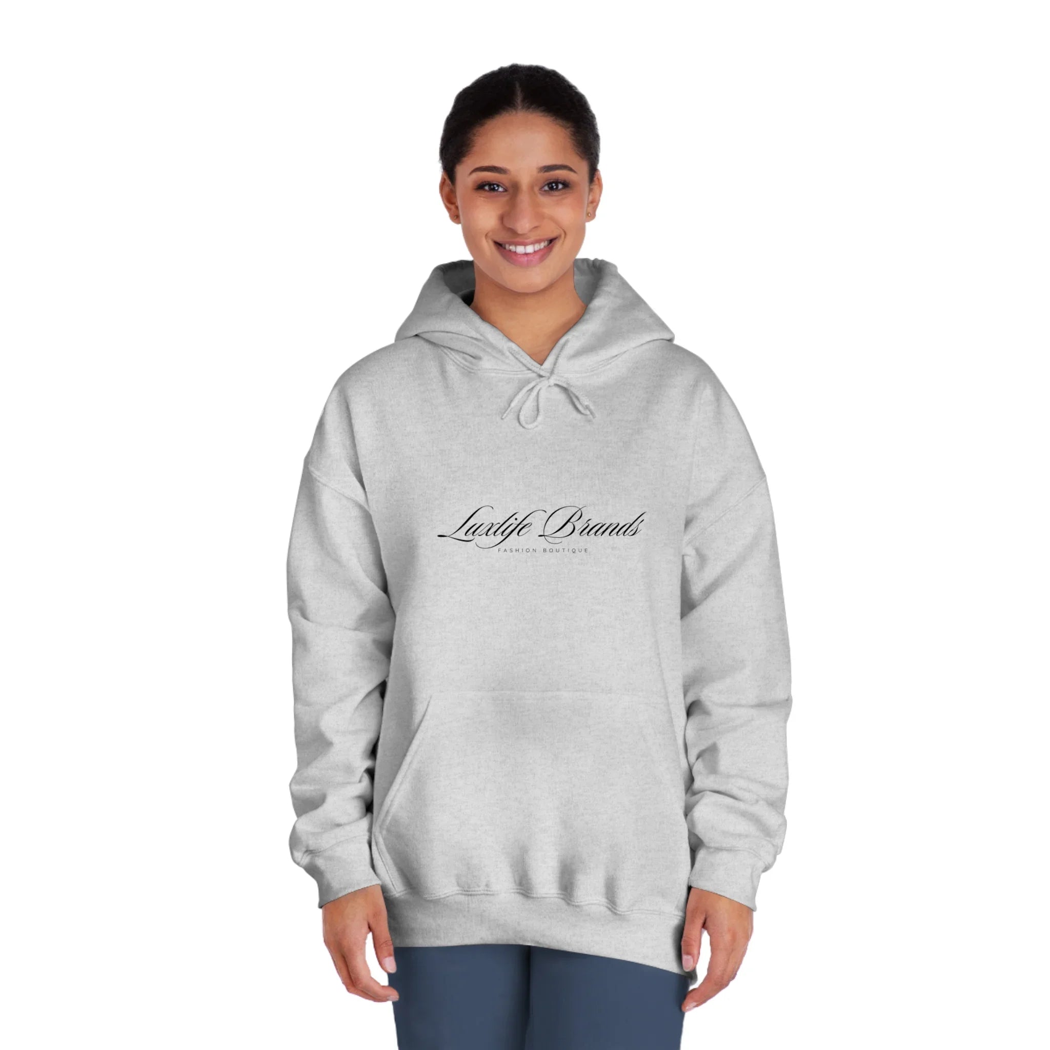 Luxlife Brands DryBlend® Hooded Sweatshirt Printify