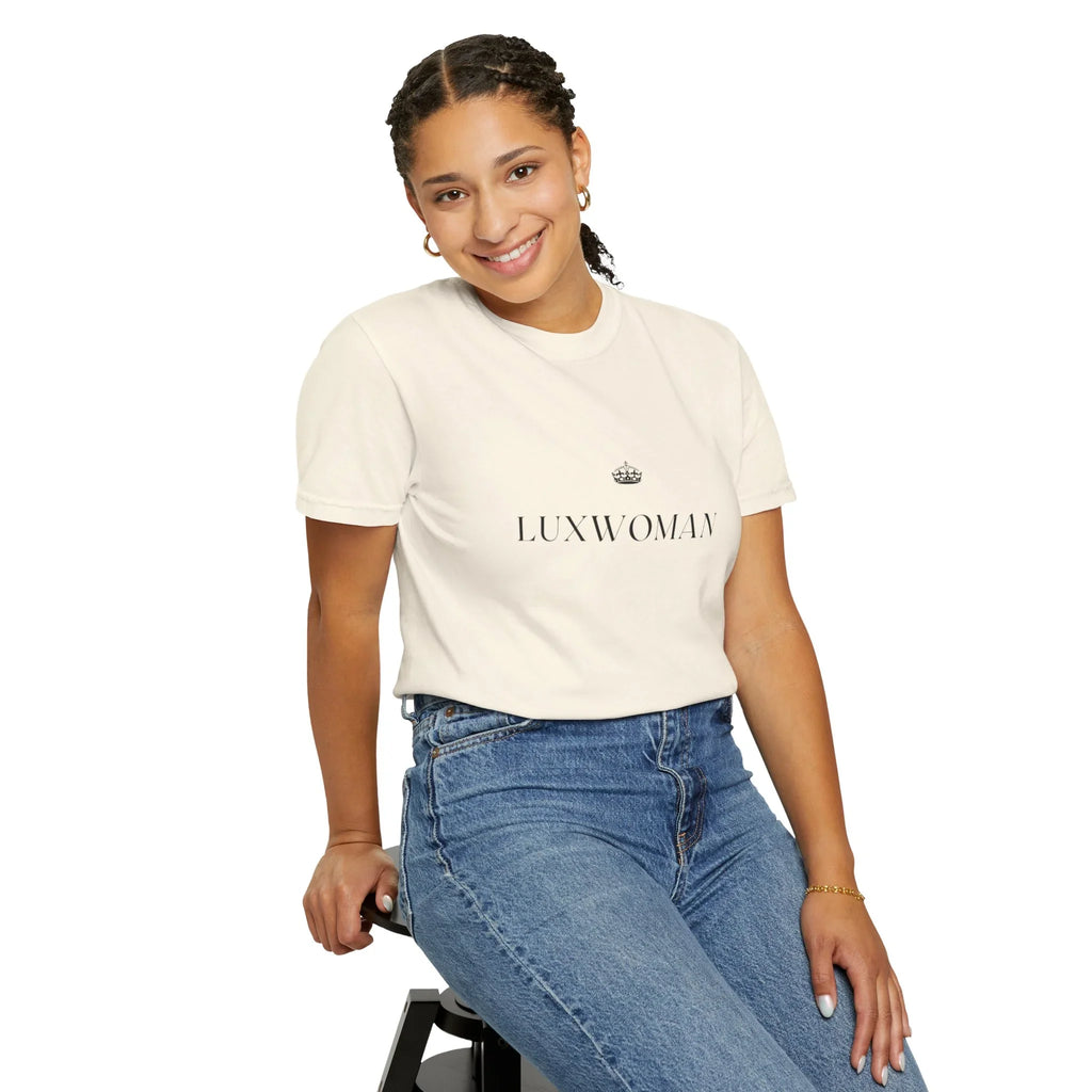 LUXWOMAN Soft 100% Cotton Comfort Tee Printify