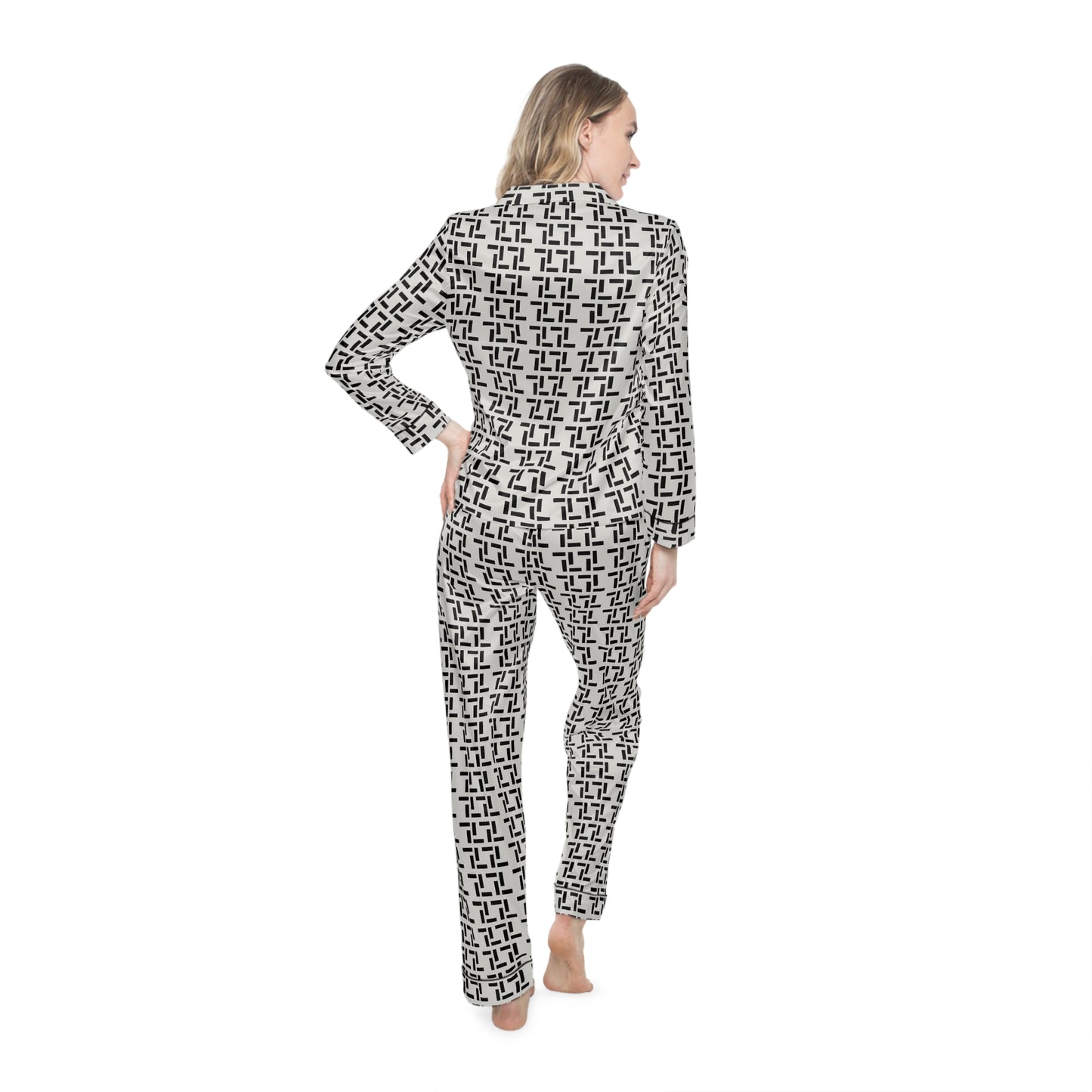 Women's LUX Satin Pajamas Printify