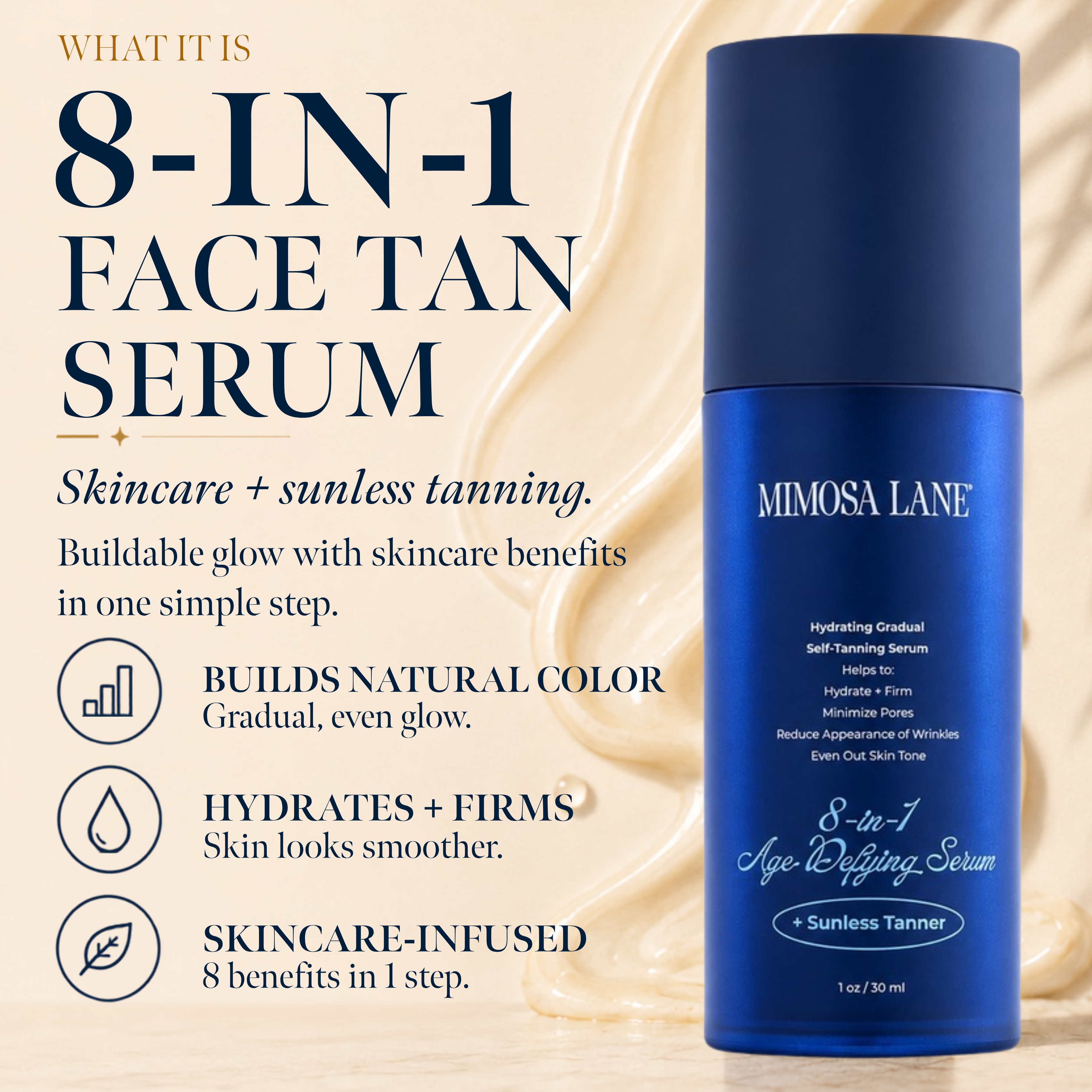 8-in-1 Face Tanning Serum