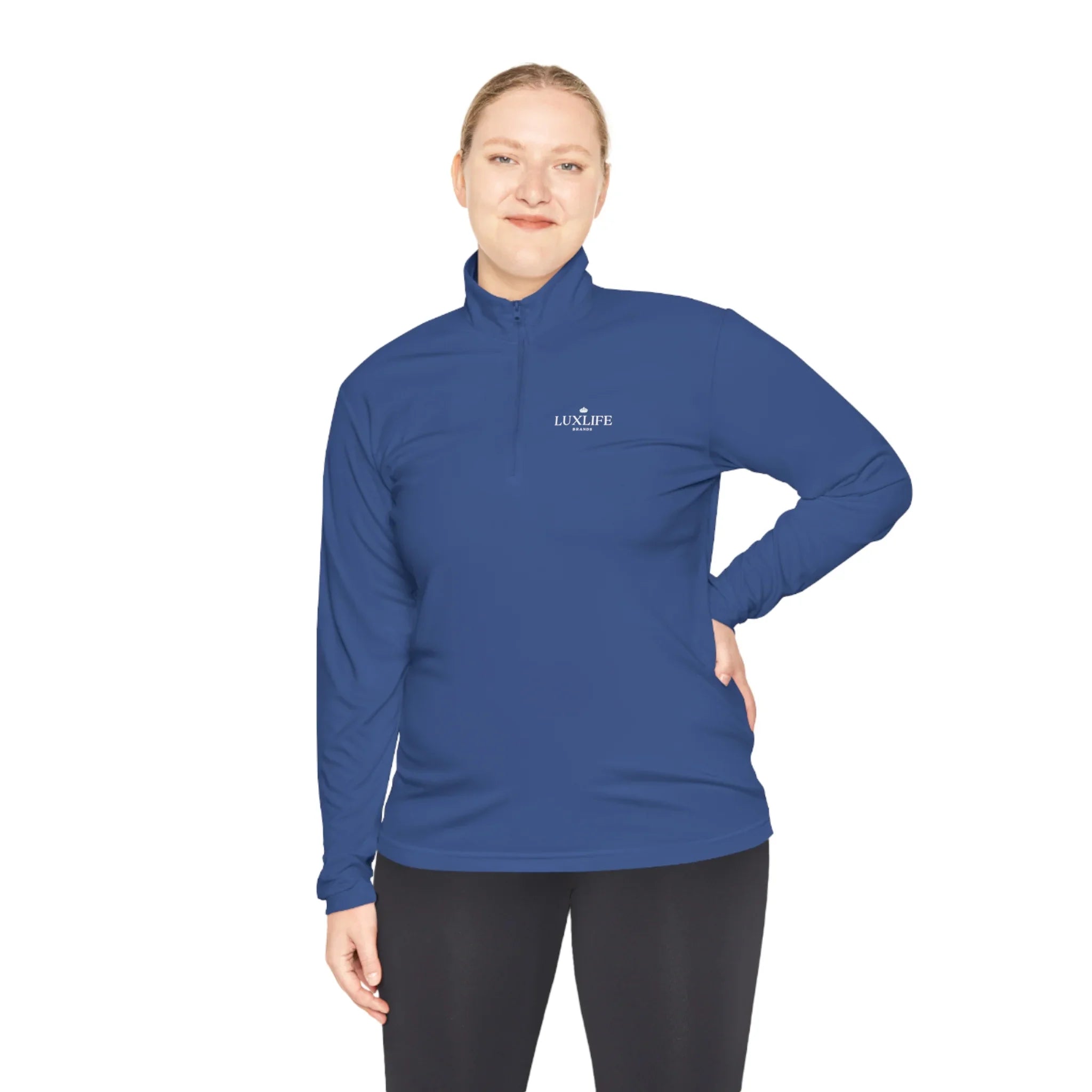 Luxlife Brands Recharge Quarter-Zip Pullover Printify