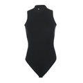 Women Clothing Basic All Matching Bottoming Vest Cold Shoulder Sleeveless High Waist Bodysuit Summer Hair Bella Mia