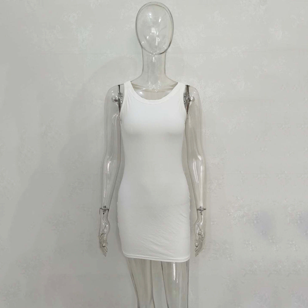 New Spring Summer Fashion Sexy Vest Dress