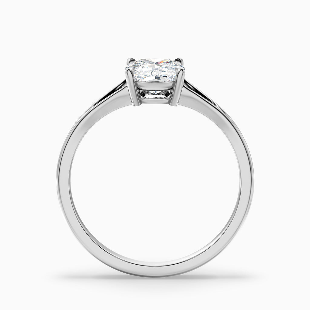 Maren 2.5 Carat Elongated Cushion Cut Split Shank Lab Grown Diamond Ring in 18k Yellow Gold
