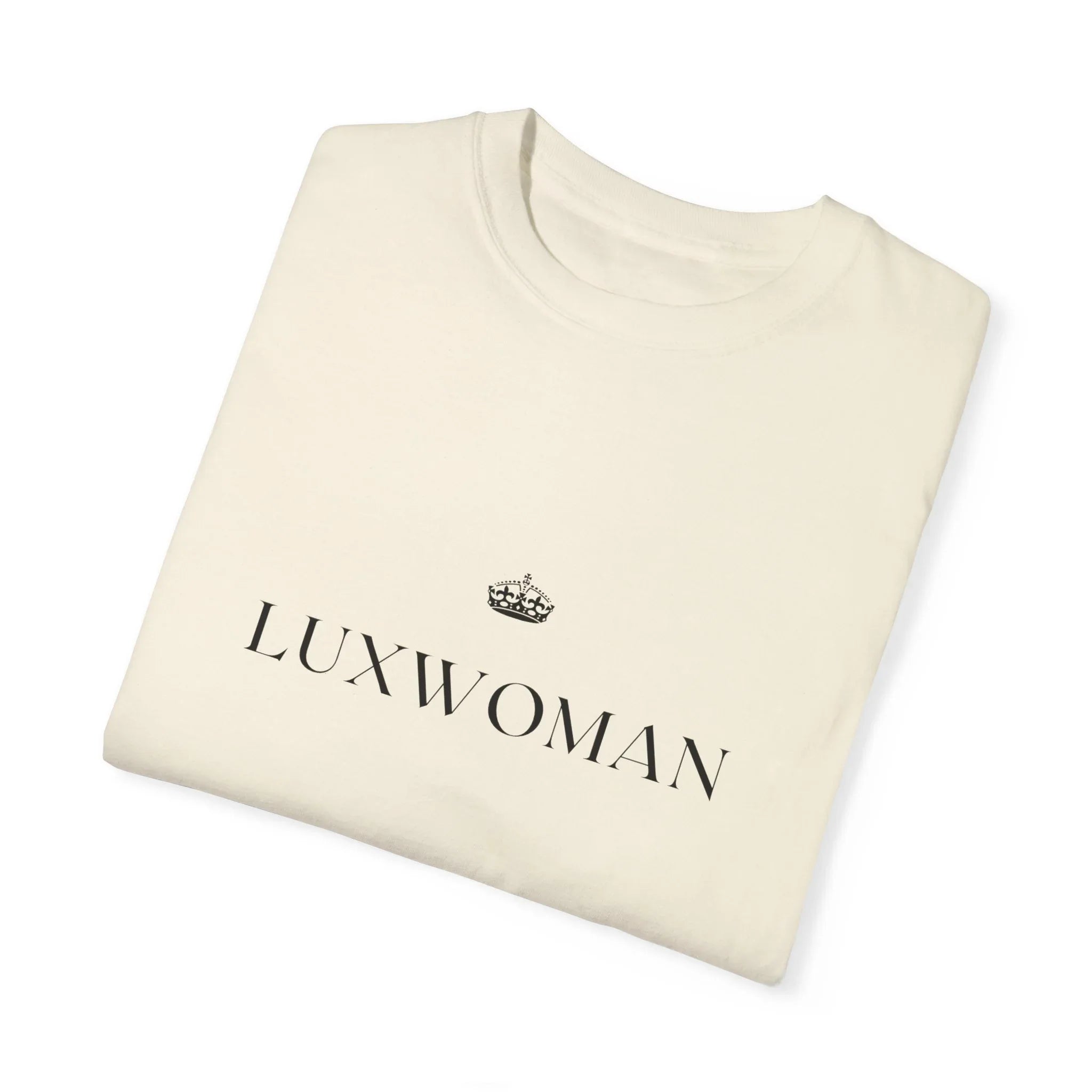 LUXWOMAN Soft 100% Cotton Comfort Tee Printify