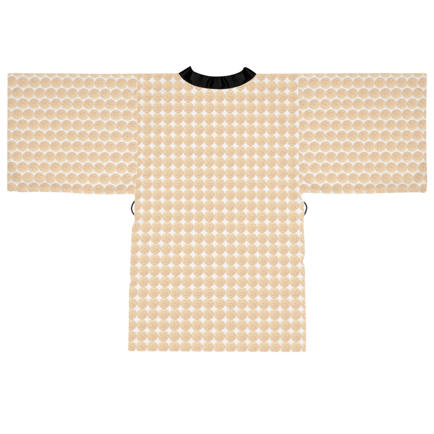 Santorini Long Sleeve Kimono Robe Printify