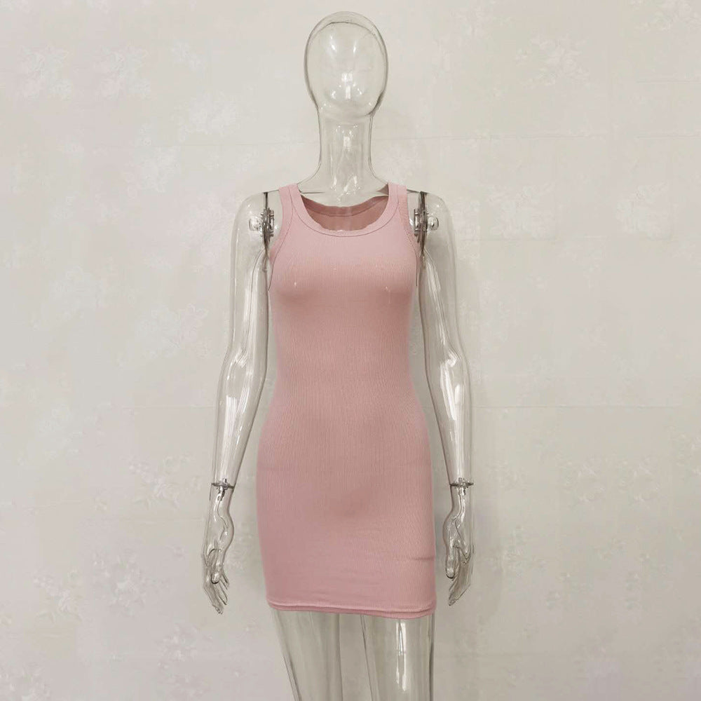 New Spring Summer Fashion Sexy Vest Dress