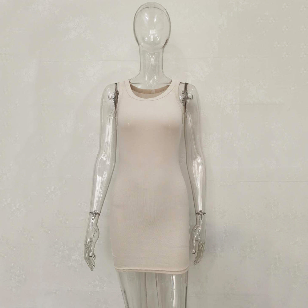 New Spring Summer Fashion Sexy Vest Dress