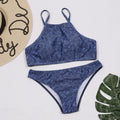 Swimwear Split High Waist with Straps Swimsuit Bikini Bikini Bella Mia