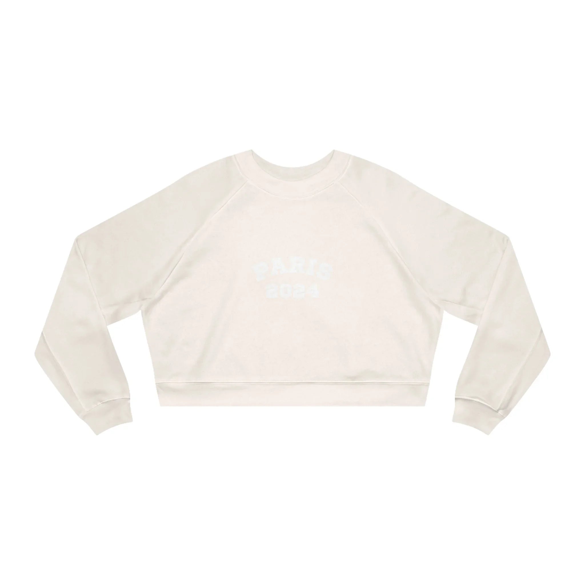 Women's Paris 2024 Cropped Fleece Pullover Printify