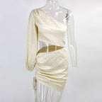 Summer Best Women Clothes Sexy One Shoulder Show Belly Dress for Women Bella Mia