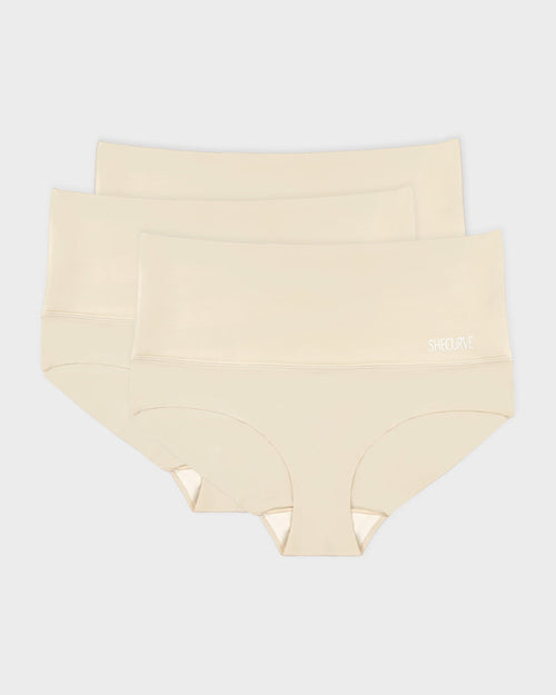 3-Pack High Waisted Tummy Control Briefs SheCurve