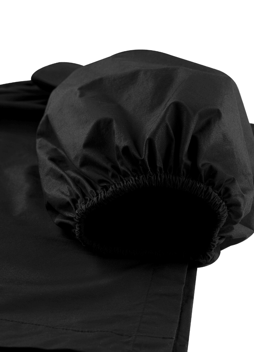 Amuri One Shoulder Black Premium Poplin Blouse