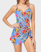 Women's Tummy Control Slim Fit Plus Size One Piece Swimsuit SheCurve