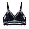 bralette French Sexy U-Shaped Beauty Back Underwear Women Wireless Thin Bra Invisible Backless Lace Triangle Cup Bra Summer Bella Mia