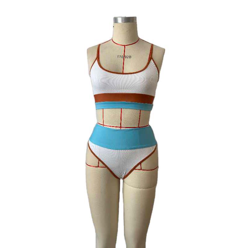 Swimsuit Swimsuit Bikini Women Sexy Solid Color Swimsuit Bikini Bella Mia