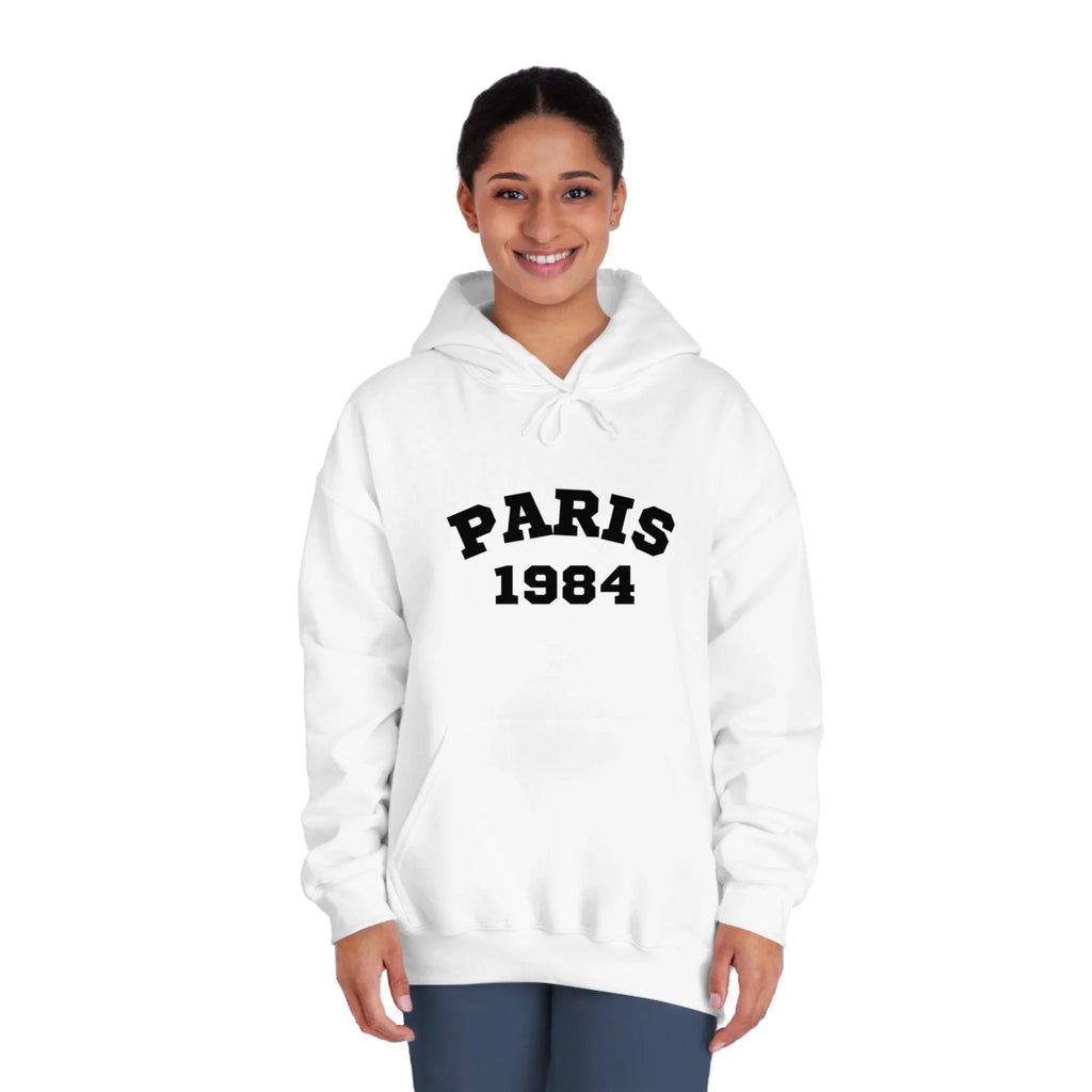 Paris DryBlend® Hooded Sweatshirt Printify