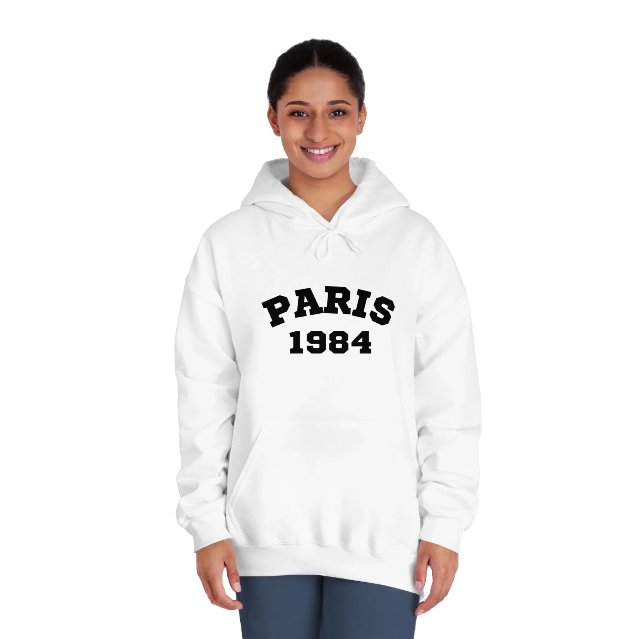 Paris DryBlend® Hooded Sweatshirt Printify