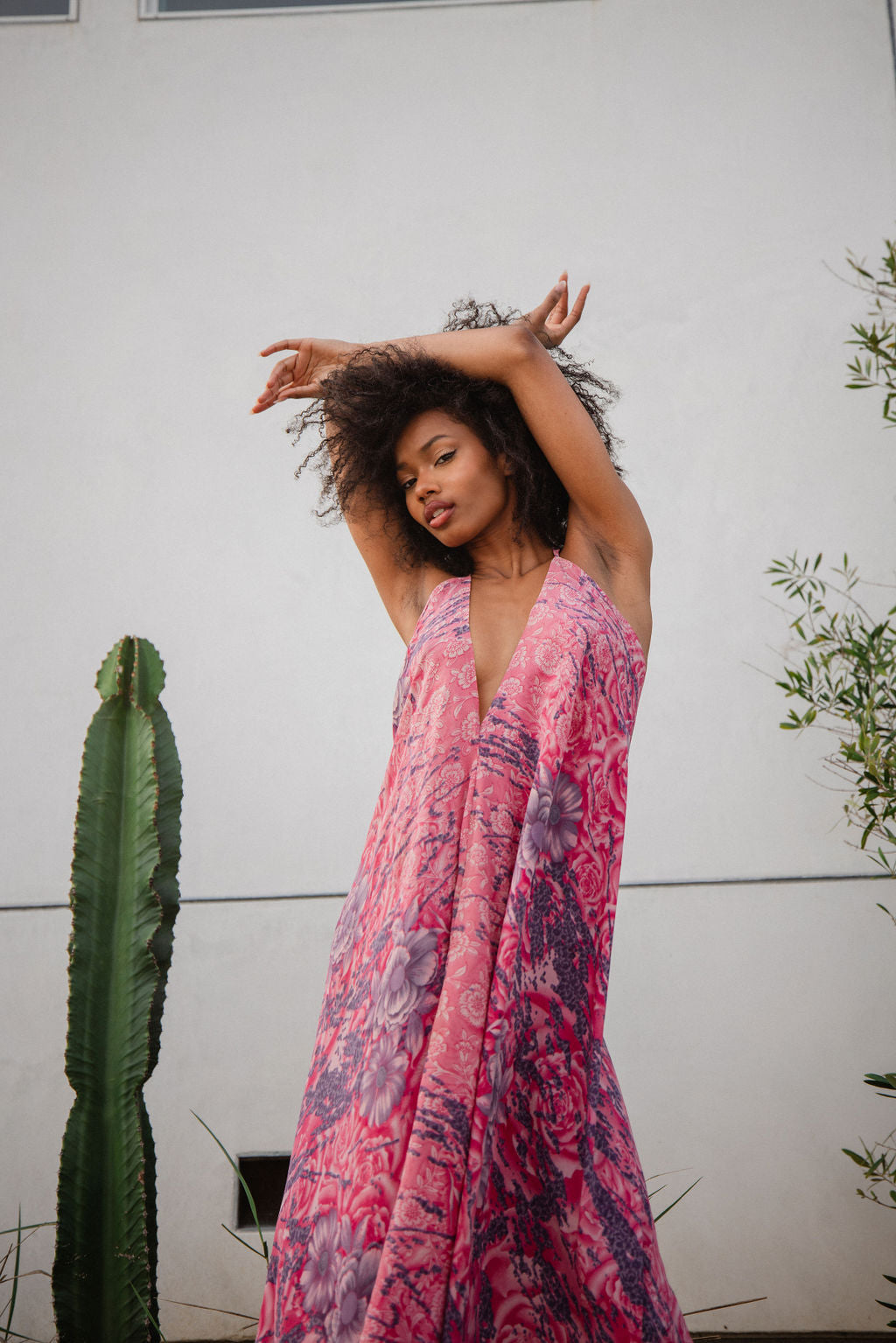 Sun Child Classic Silk Dress - Sopo