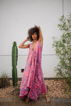 Sun Child Classic Silk Dress - Sopo Sun Child