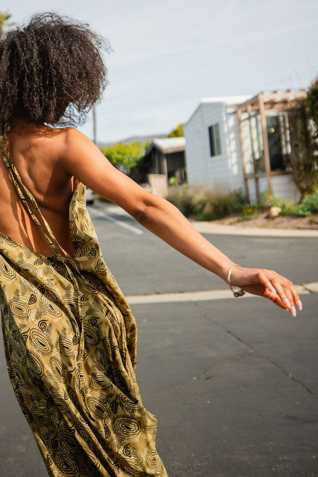 Sun Child Classic Silk Dress - Moto