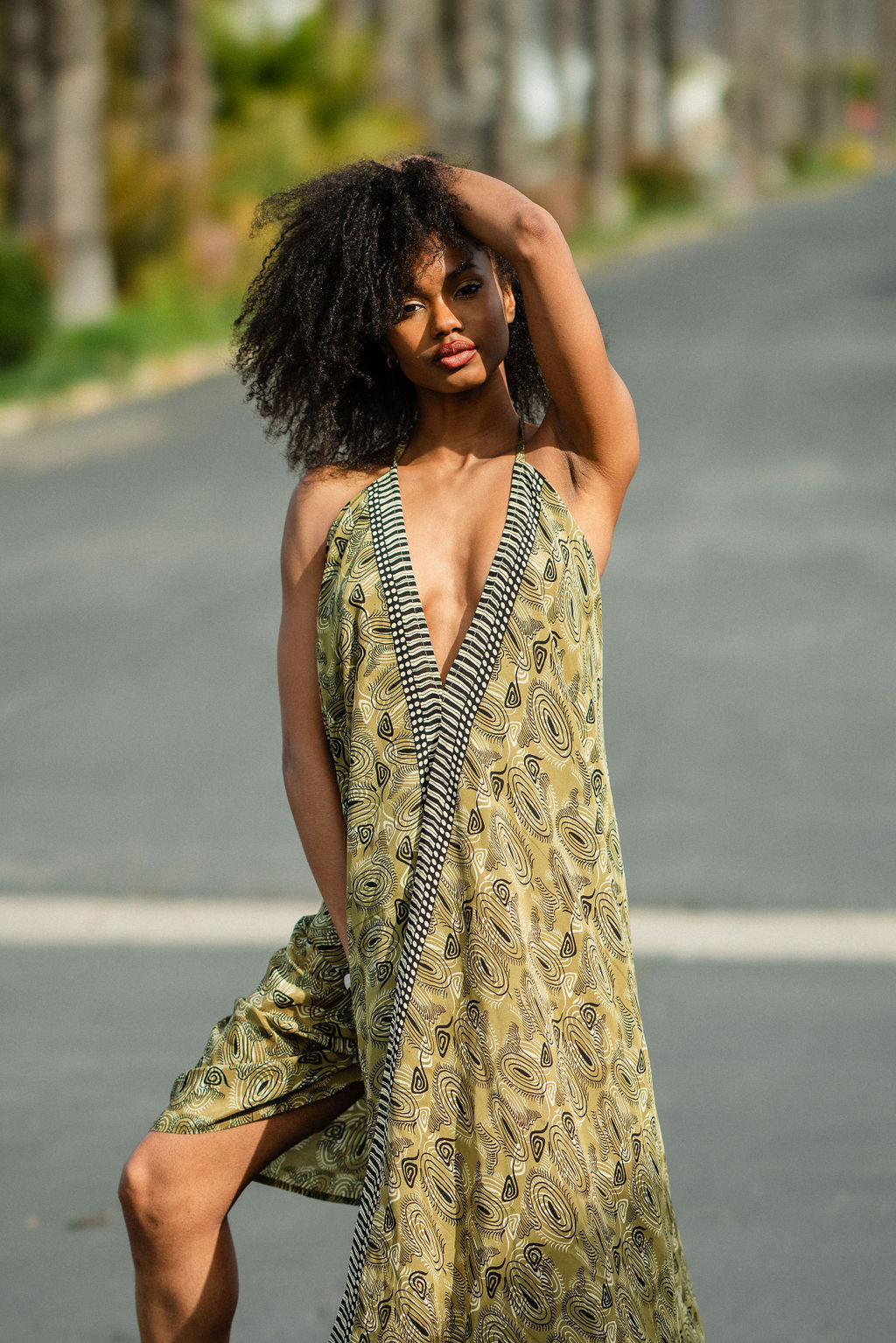 Sun Child Classic Silk Dress - Moto