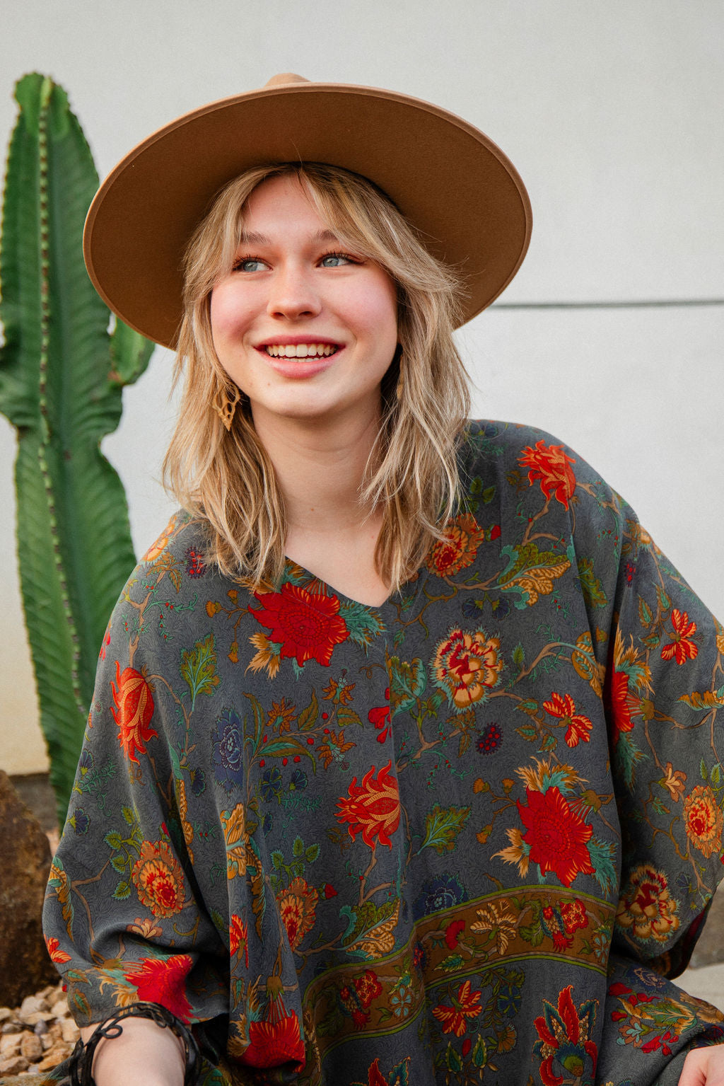 Long Caftan - Saffron