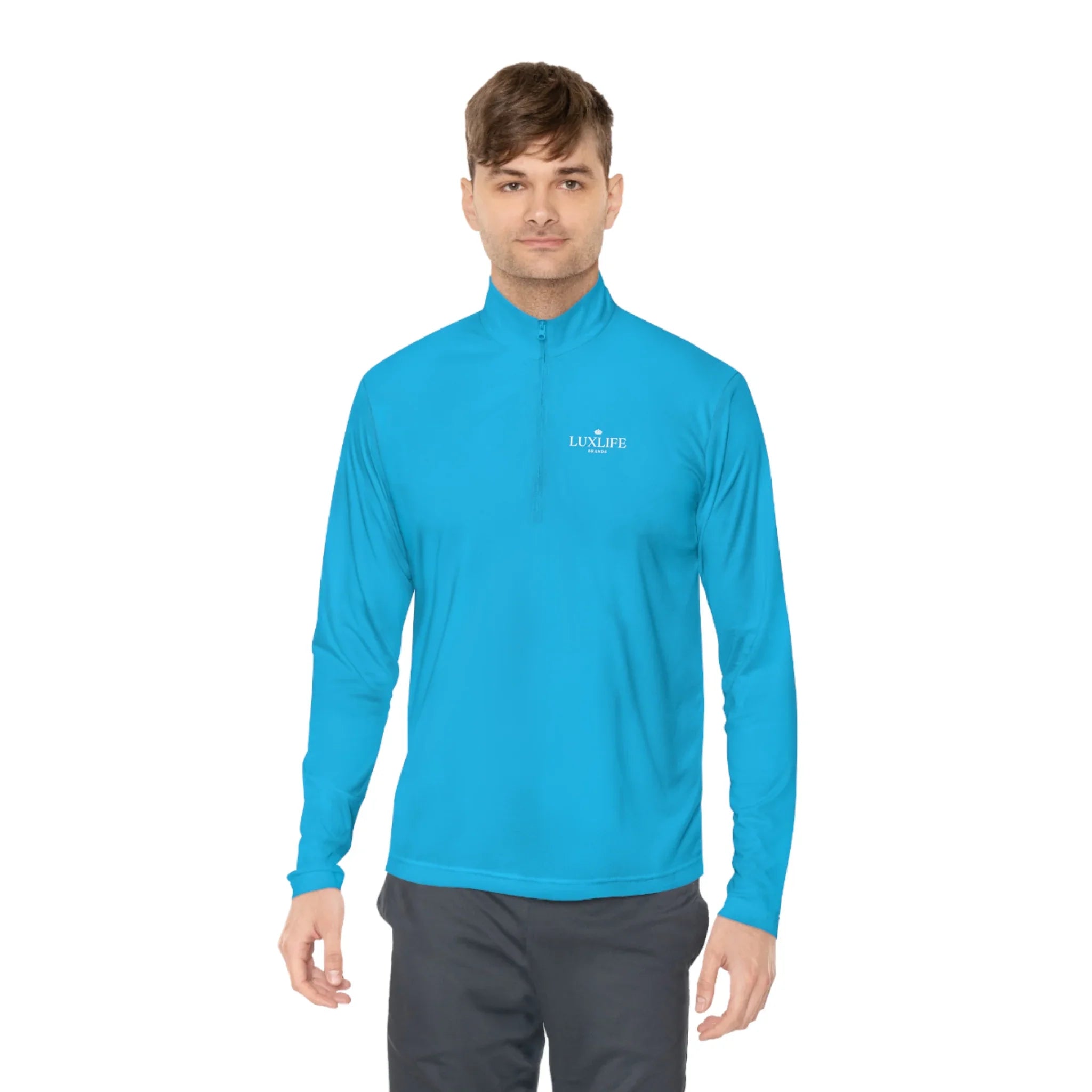 Luxlife Brands Recharge Quarter-Zip Pullover Printify