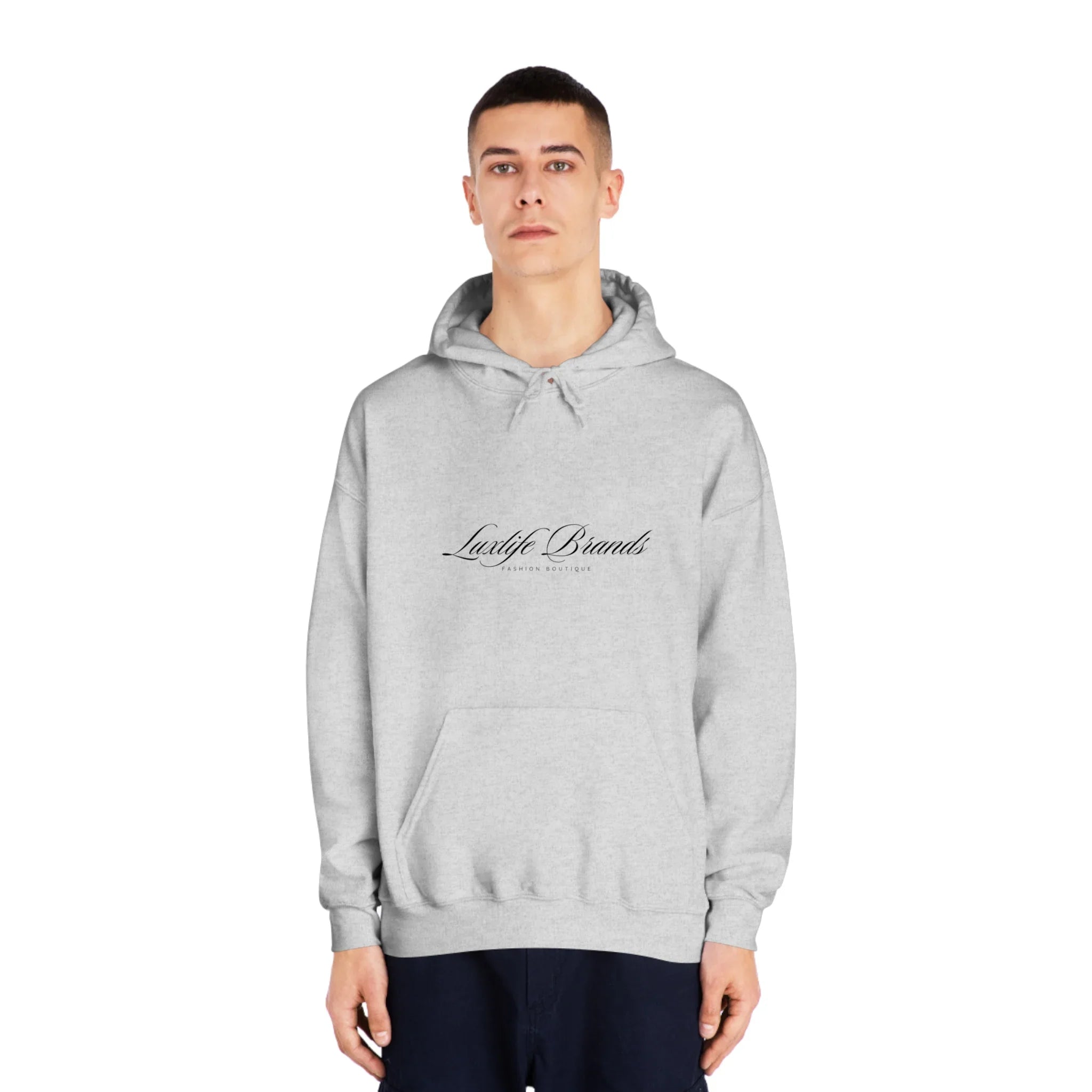 Luxlife Brands DryBlend® Hooded Sweatshirt Printify