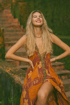 Sun Child Classic Silk Dress - Tiara Sun Child