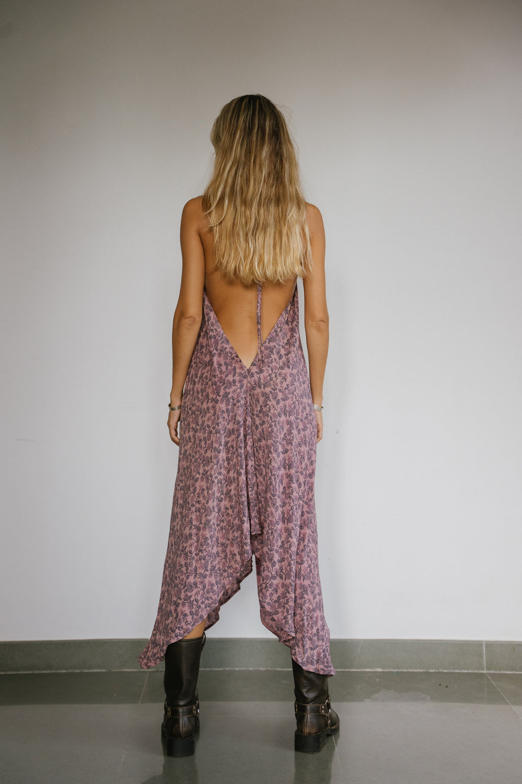 Sun Child Classic Silk Dress - Rosy