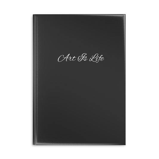 Art Is Life Blank Sheet Notebook with Puffy Cover