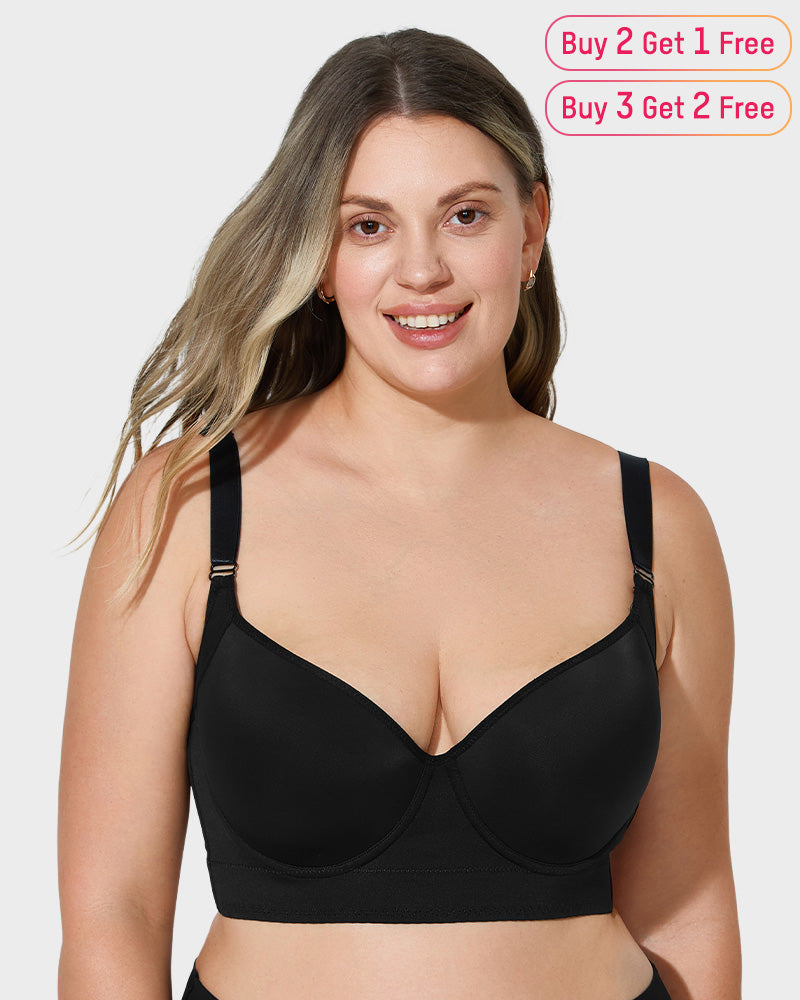 Push Up Longline Smoothing Bra SheCurve