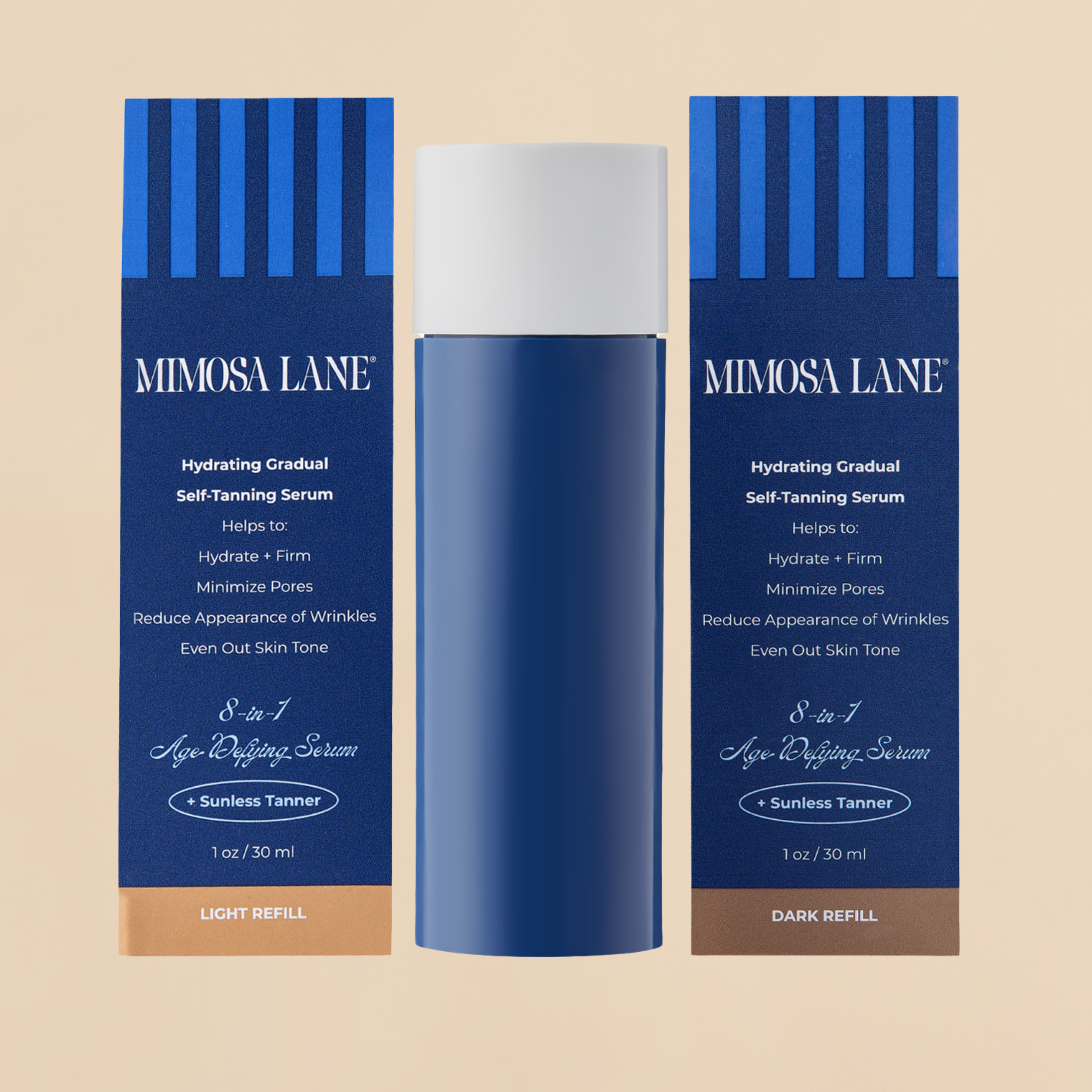 Refill Only — 8-in-1 Serum + Sunless Tanner (For Existing Bottle)