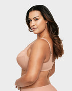 Front-Closure Underwire Print Bra SheCurve