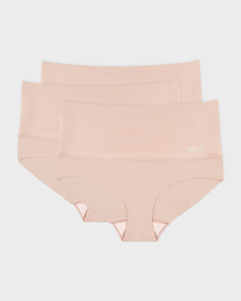 3-Pack High Waisted Tummy Control Briefs SheCurve