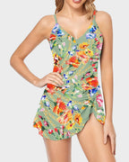 Women's Tummy Control Slim Fit Plus Size One Piece Swimsuit SheCurve